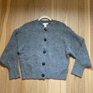 H&M Grey Cardigan, Small